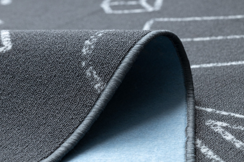 Dětský koberec SCHOOL šedý