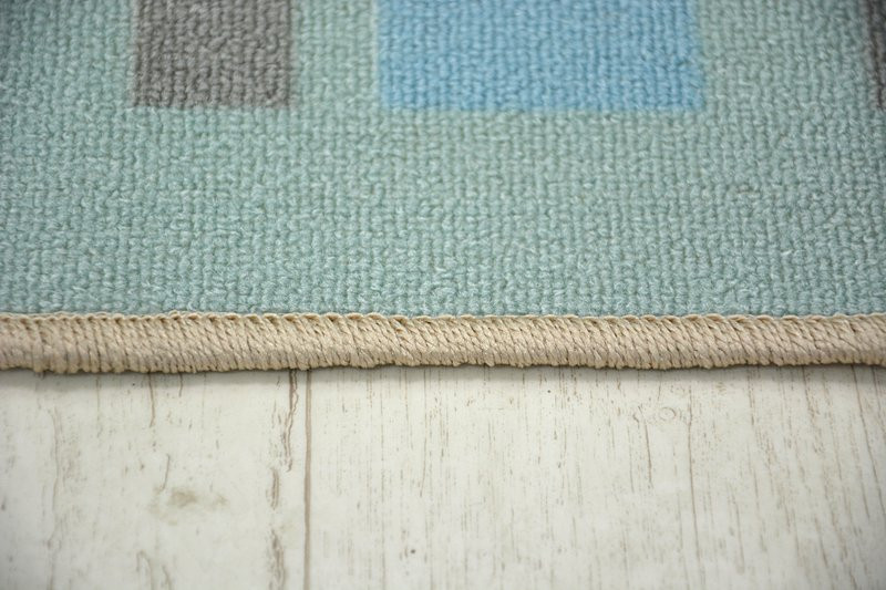 Dětský protiskluzový koberec LOKO Líška zelený