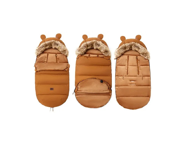 Dětský spací pytel TEDDY PRO - marron