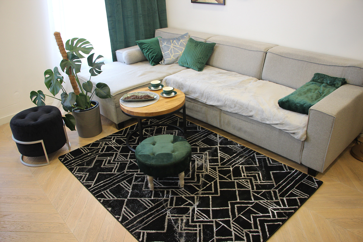 Koberec Diamond K4493S SILVER / SILVER