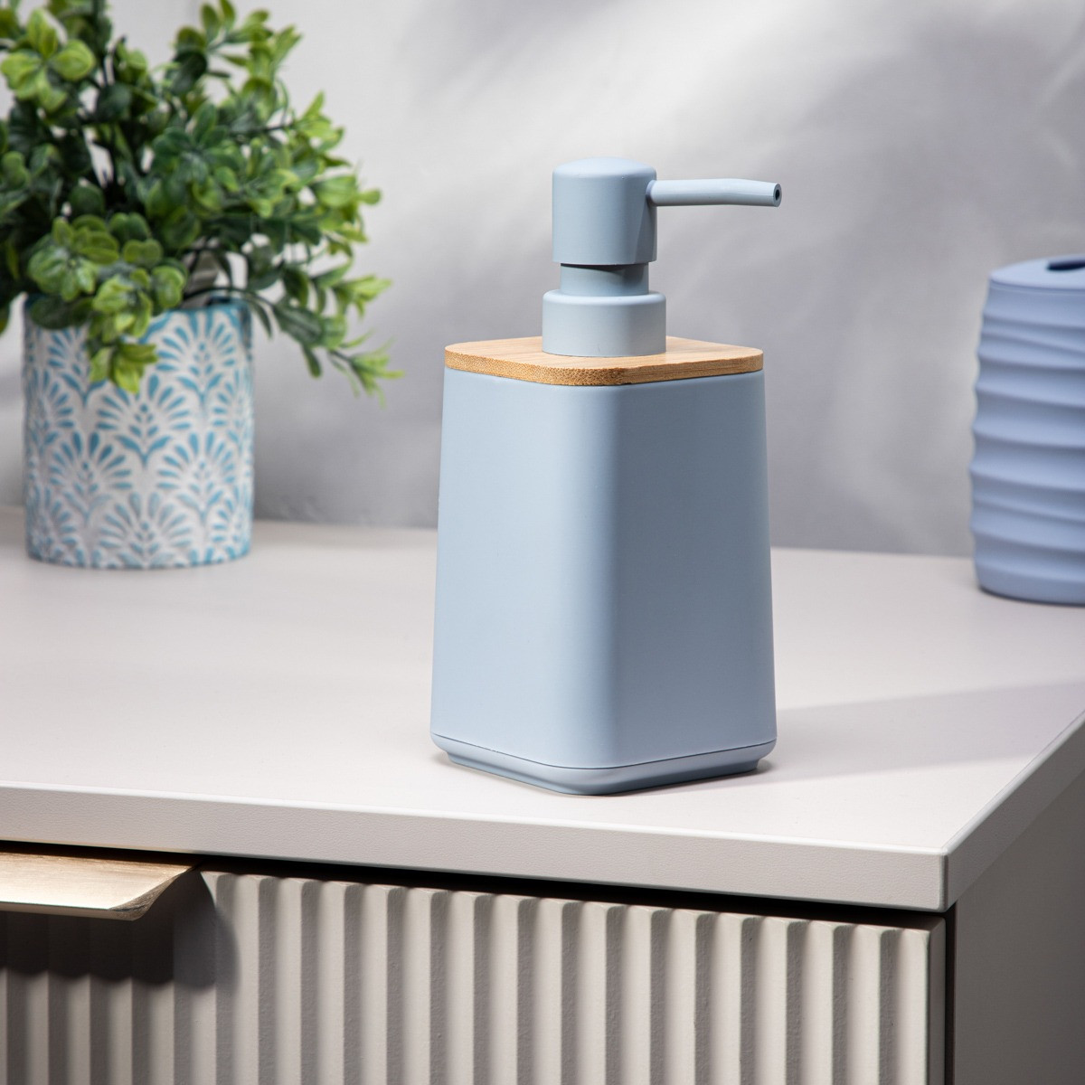 Dávkovač na mýdlo SETISA modrý 733932