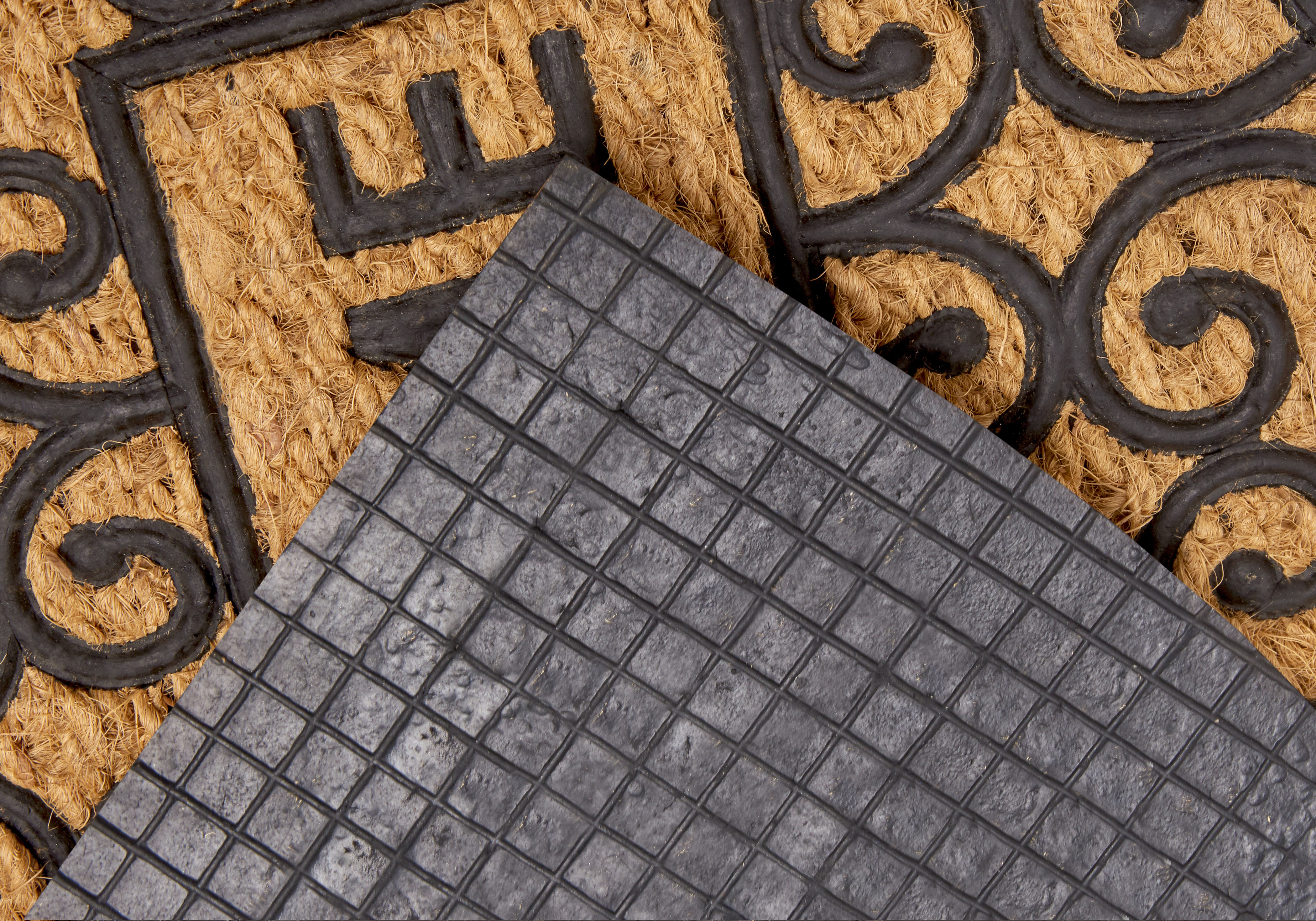 Rohožka Hanse Home Mix Mats Welcome béžová / černá