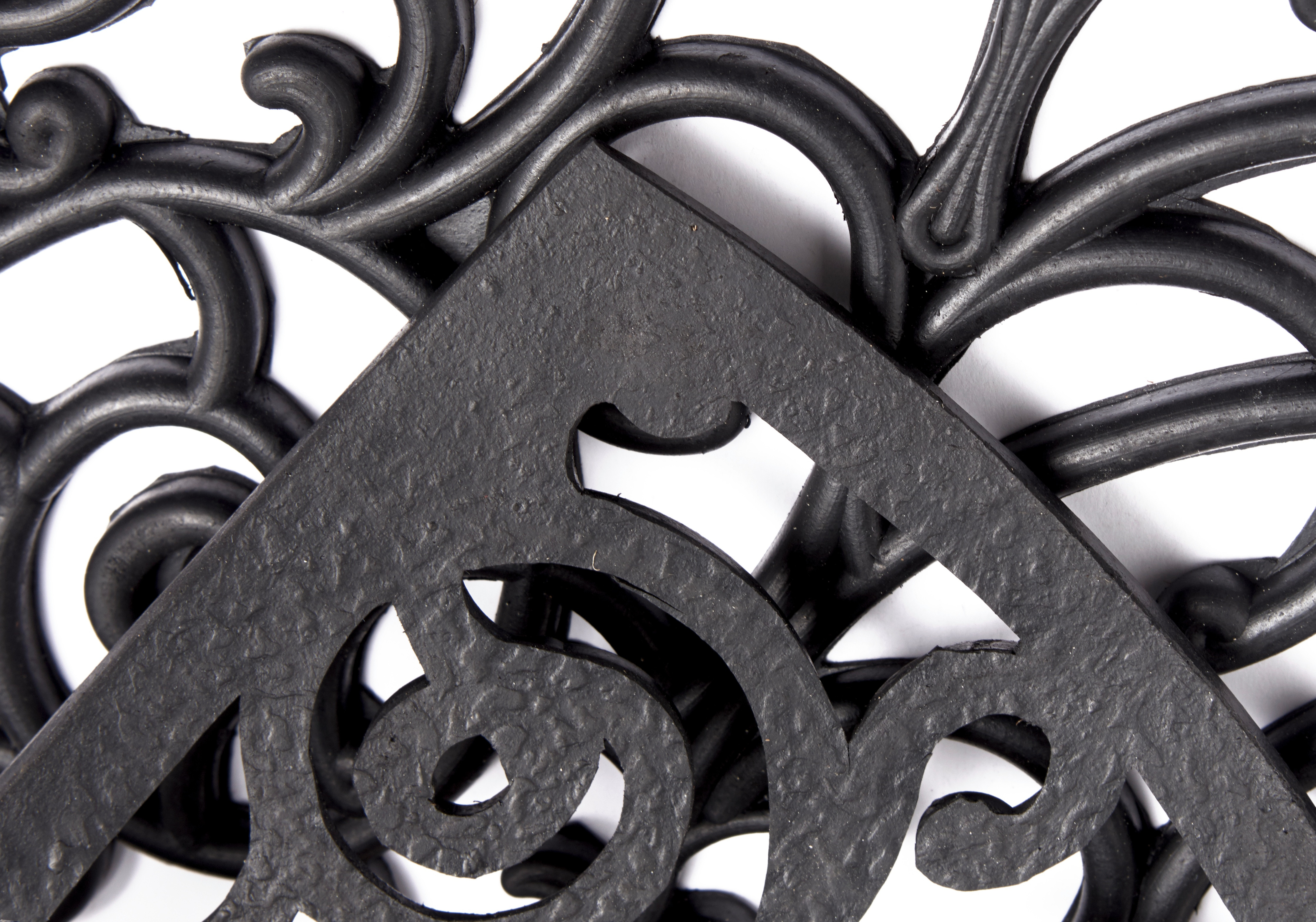 Rohožka Hanse Home Mix Mats ornamenty, černá