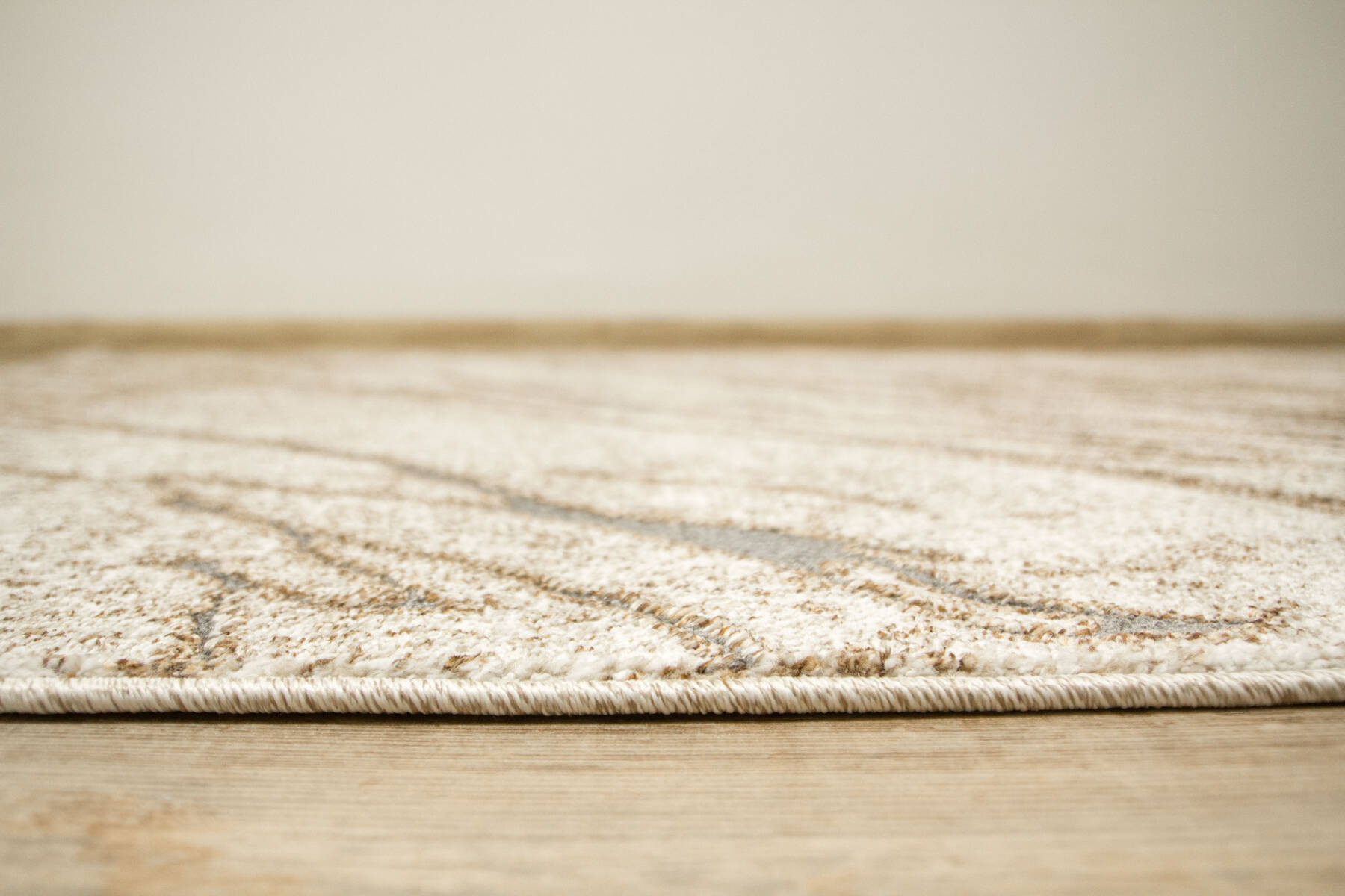 Koberec Zer Lux 5766A abstraktní, béžový / krémový / zlatý / šedý