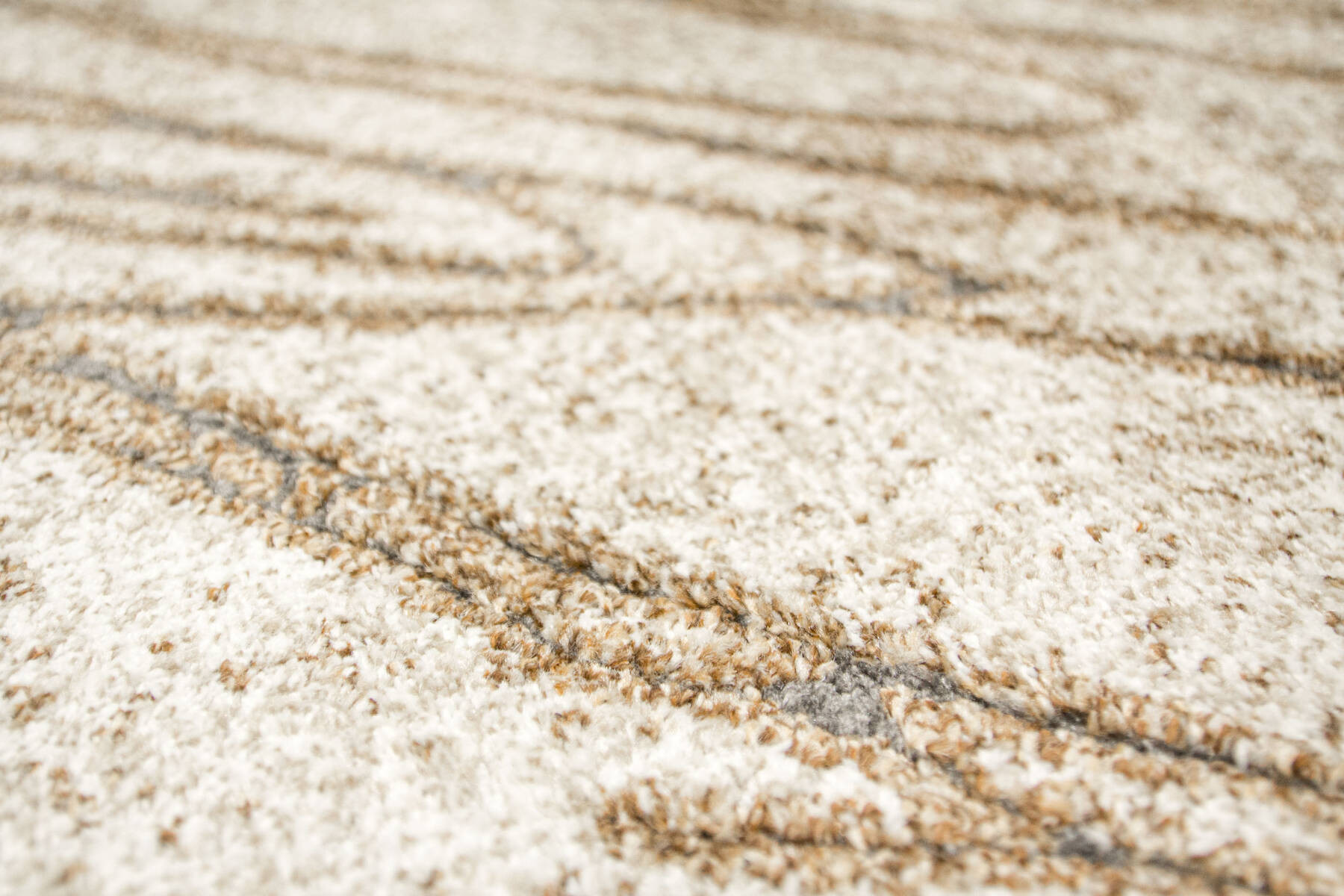 Koberec Zer Lux 5766A abstraktní, béžový / krémový / zlatý / šedý