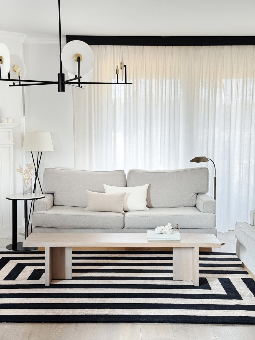 Koberec Agnella Agnus Art Deco I krémový