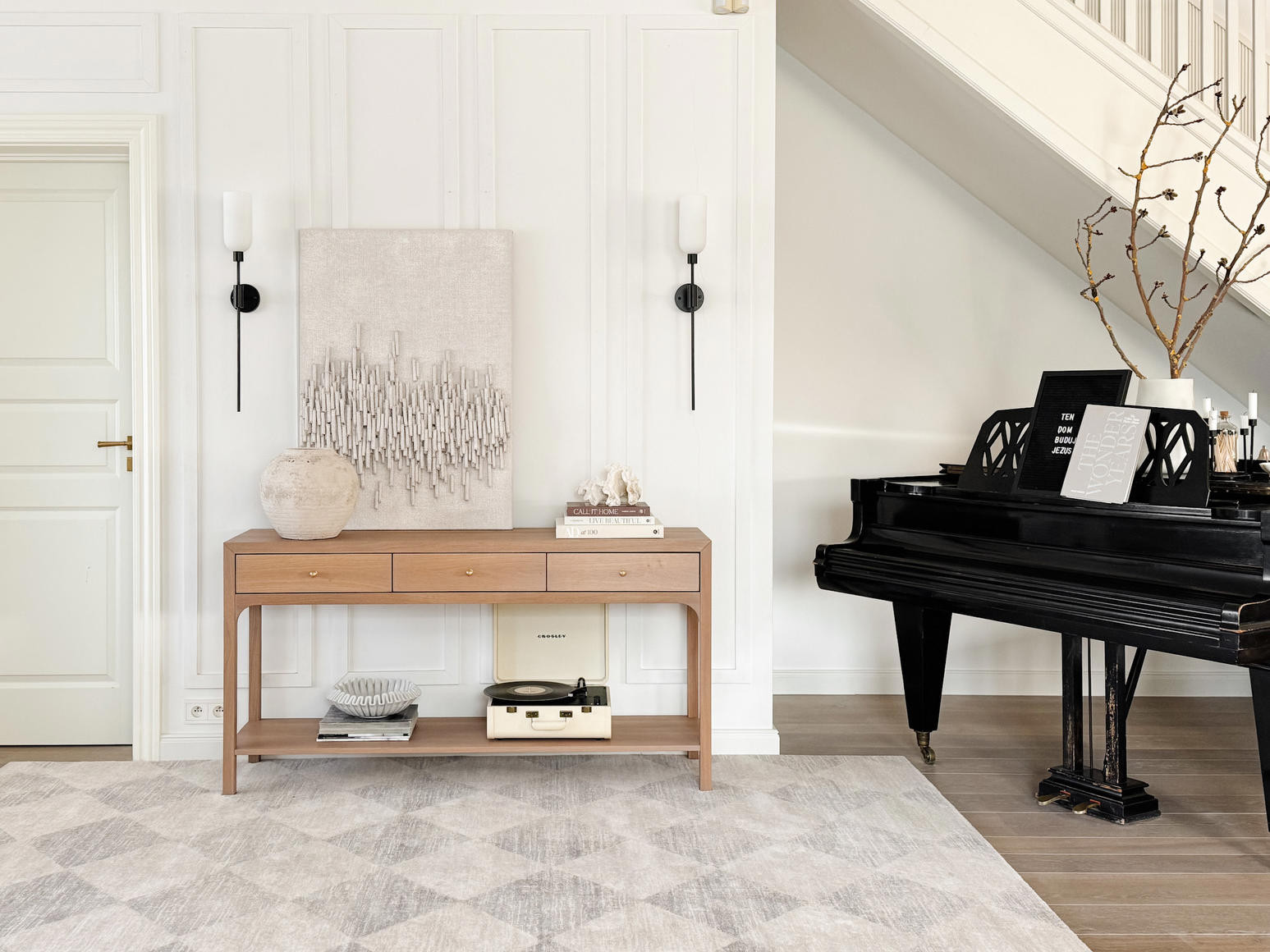 Koberec Agnella Agnus Checkered šedý