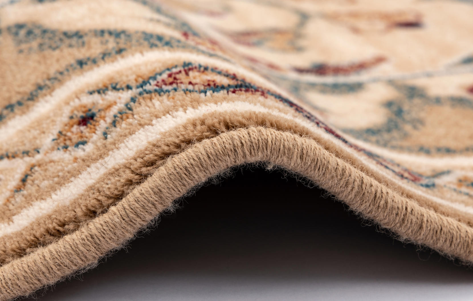 Koberec Agnella Isfahan Amara světle béžový kruh