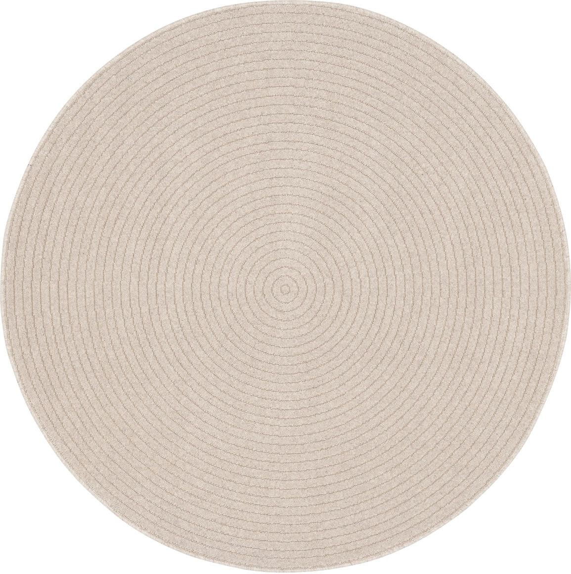 Koberec Agnella Noble Ruti světle béžový kruh