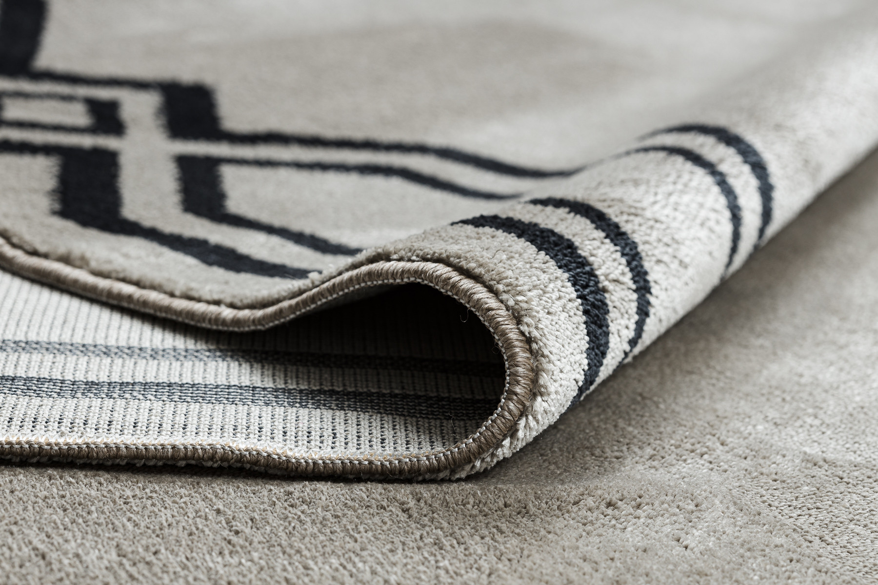 Koberec AMOUR 53071A rám, béžový