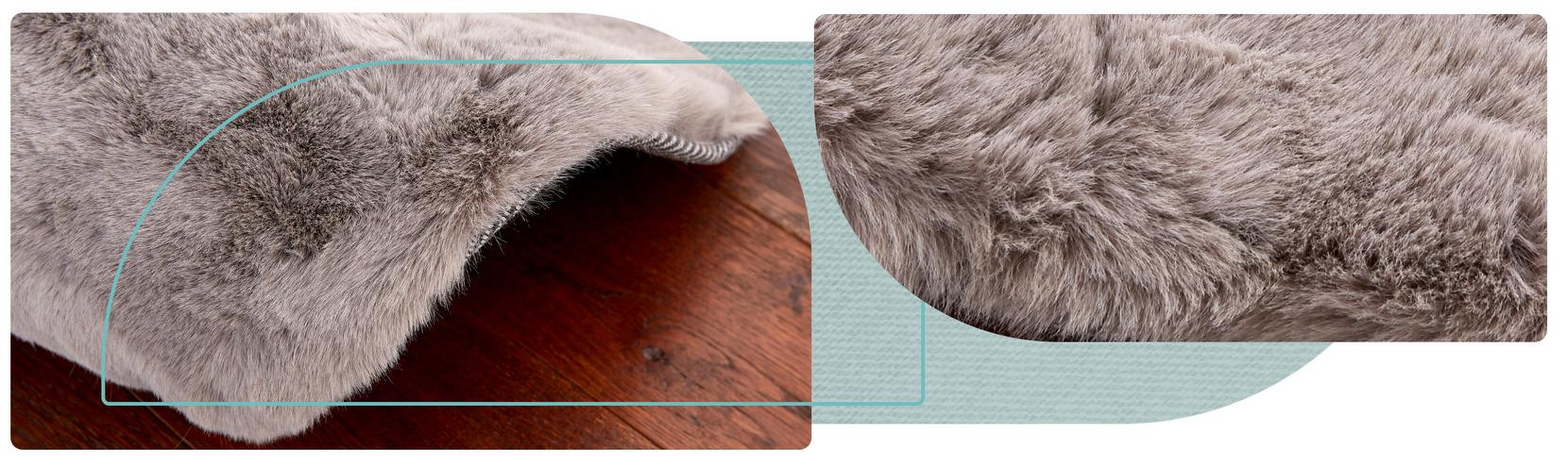 Koberec Angelo tmavě šedý kruh