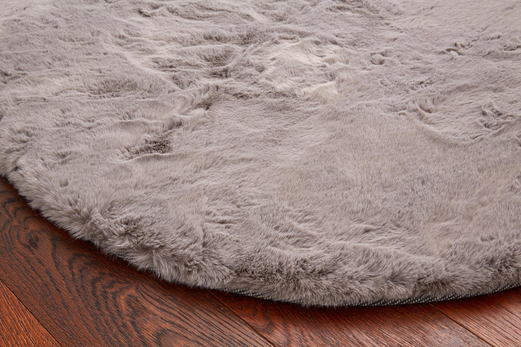 Koberec Angelo tmavě šedý kruh