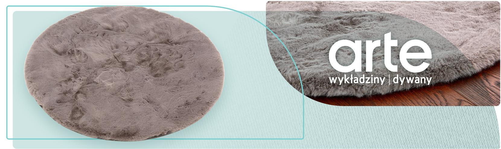 Koberec Angelo tmavě šedý kruh