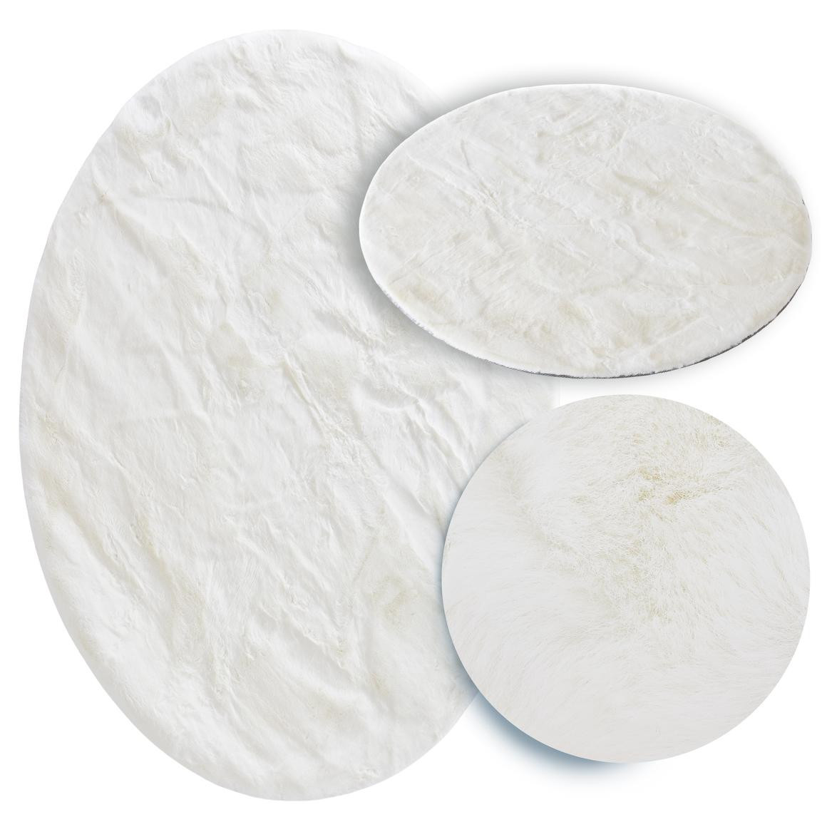 Koberec Angelo bílý kruh