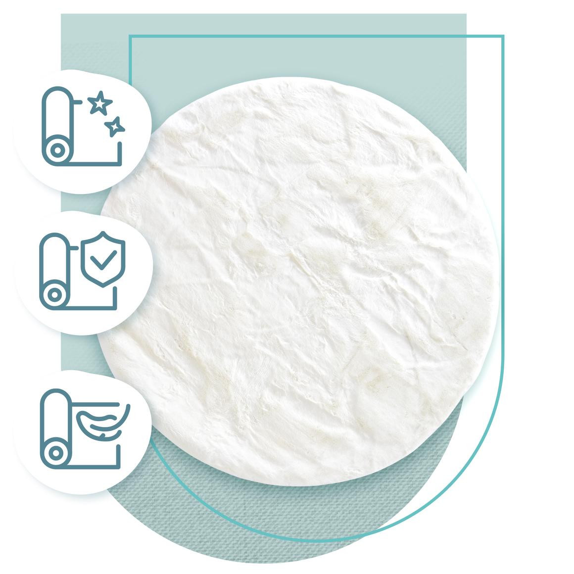 Koberec Angelo bílý kruh