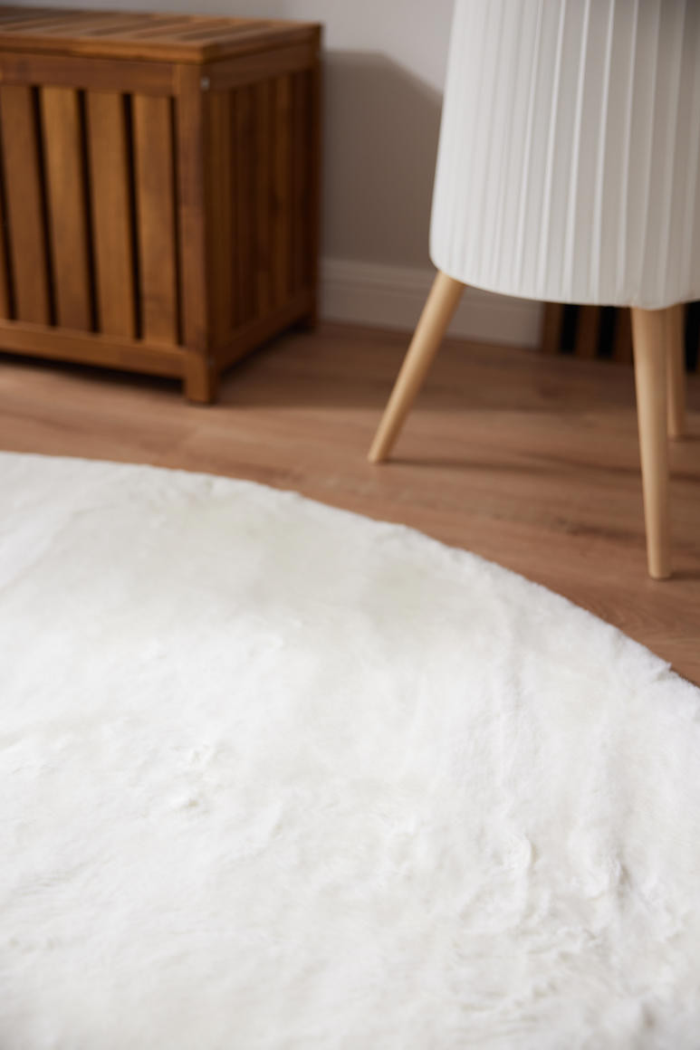 Koberec Angelo bílý kruh