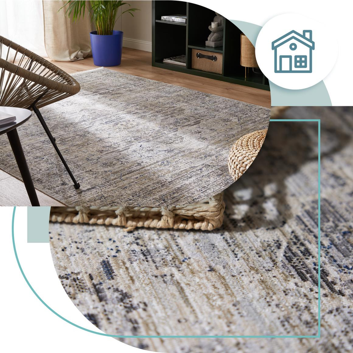 Koberec Amos Kerria Grey