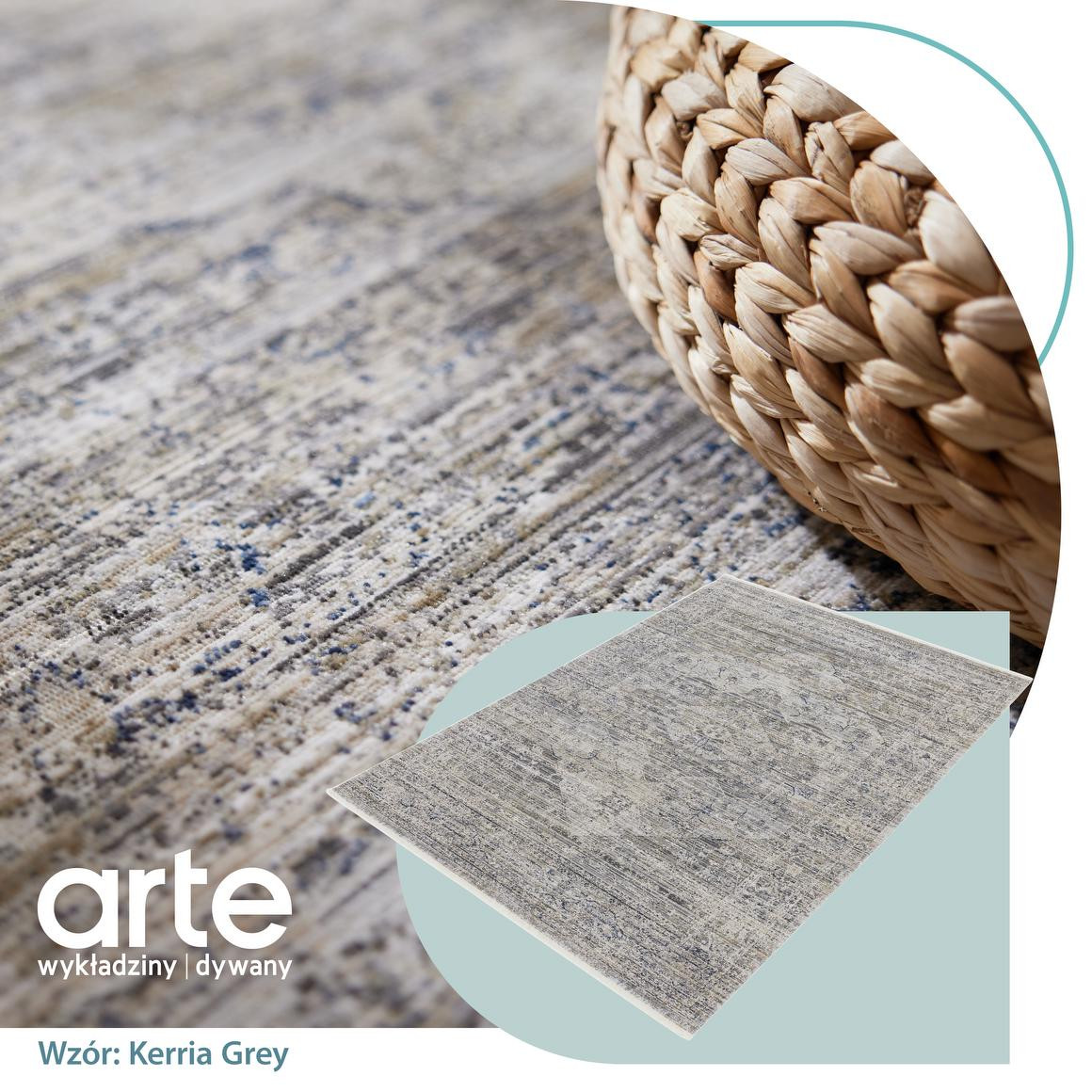 Koberec Amos Kerria Grey