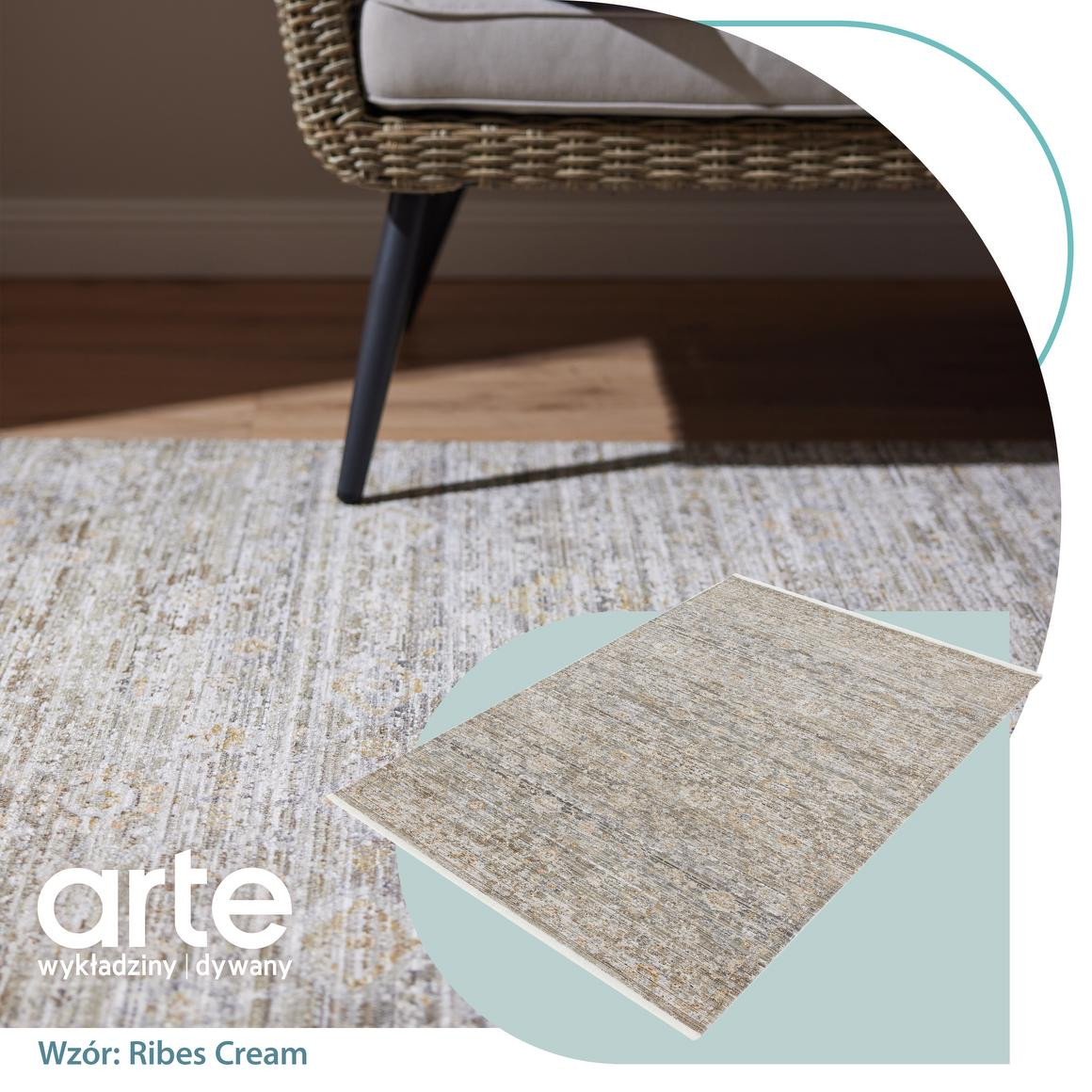 Koberec Amos Ribes Cream