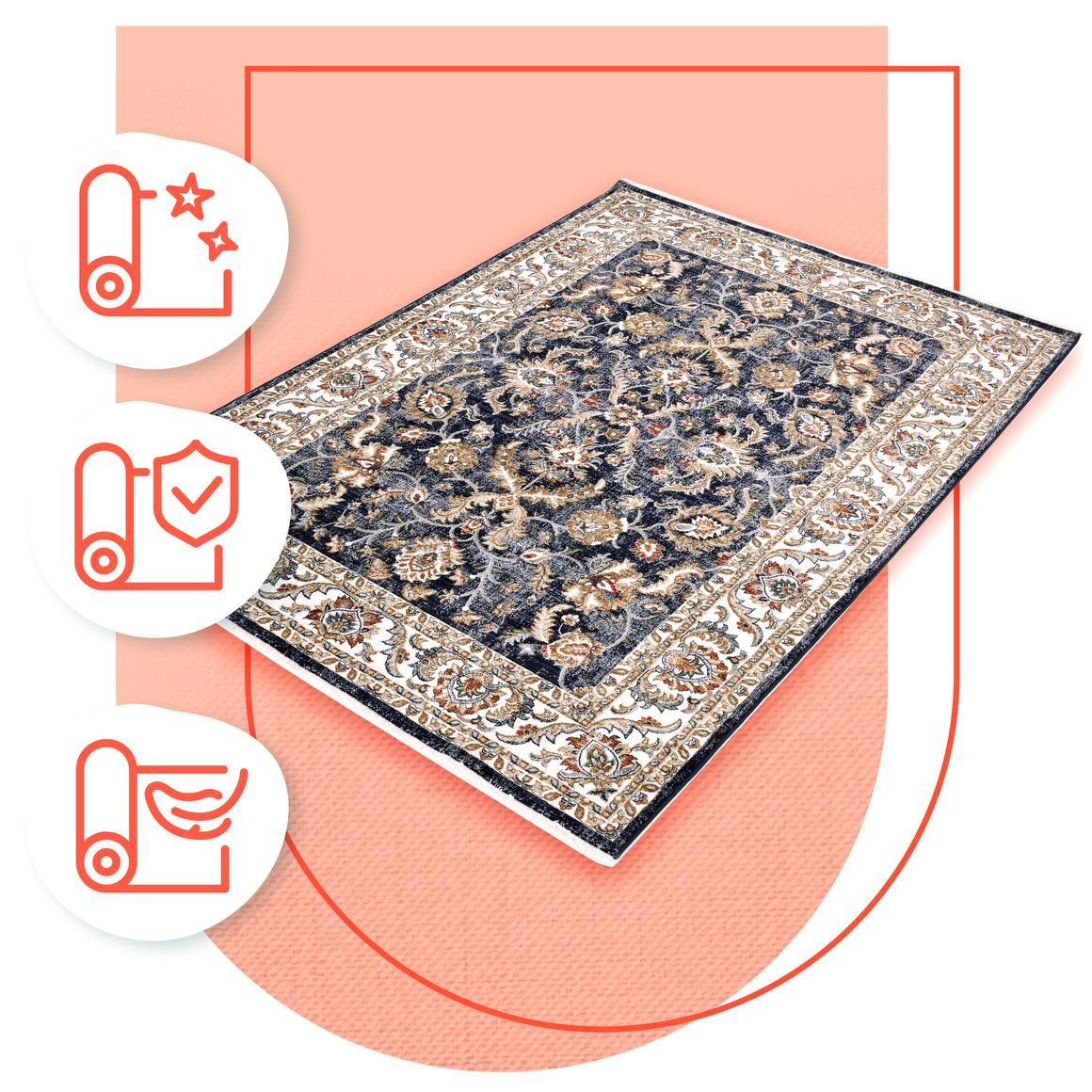 Koberec Basque Lezo Azul