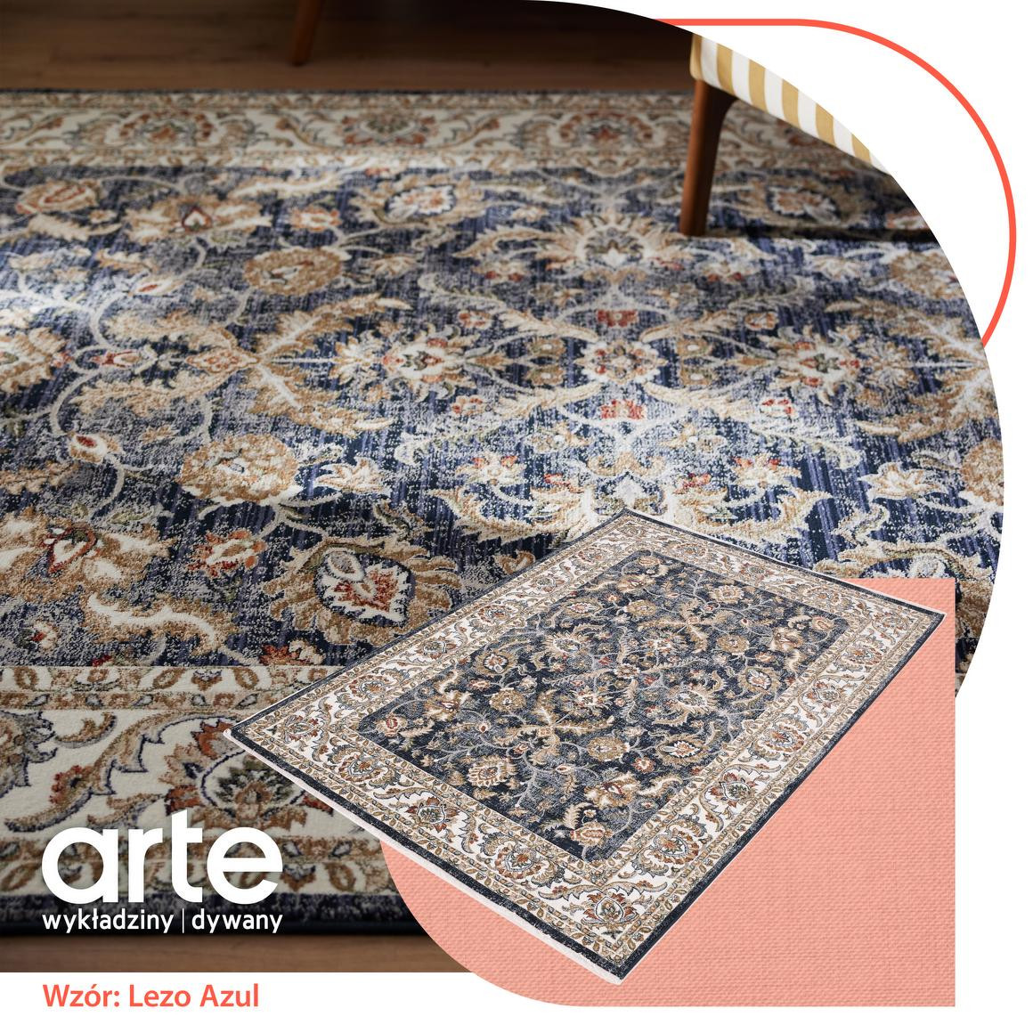 Koberec Basque Lezo Azul