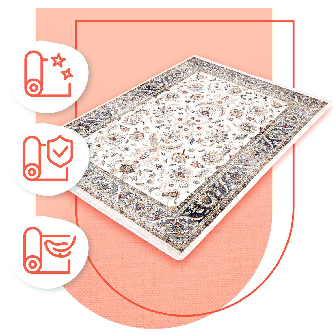 Koberec Basque Lezo Marfil