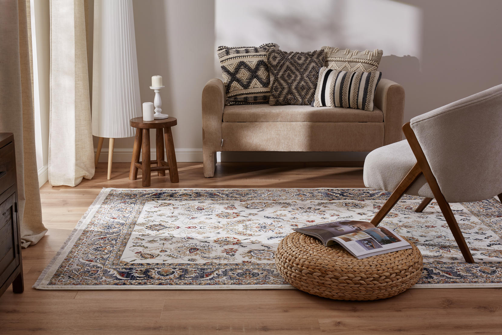 Koberec Basque Lezo Marfil