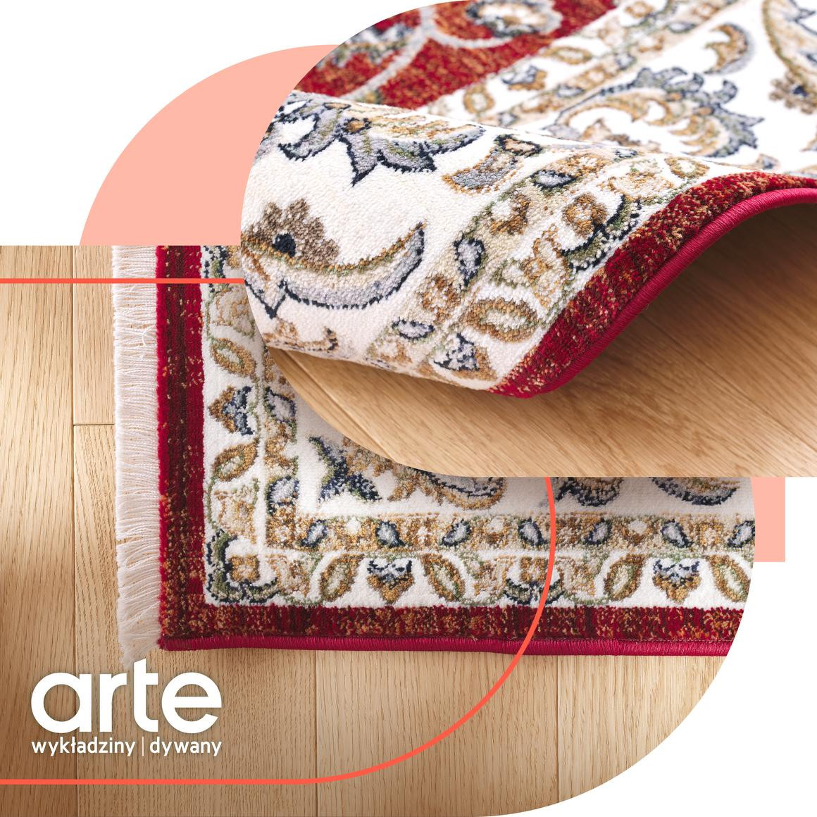 Koberec Basque Lezo Rojo