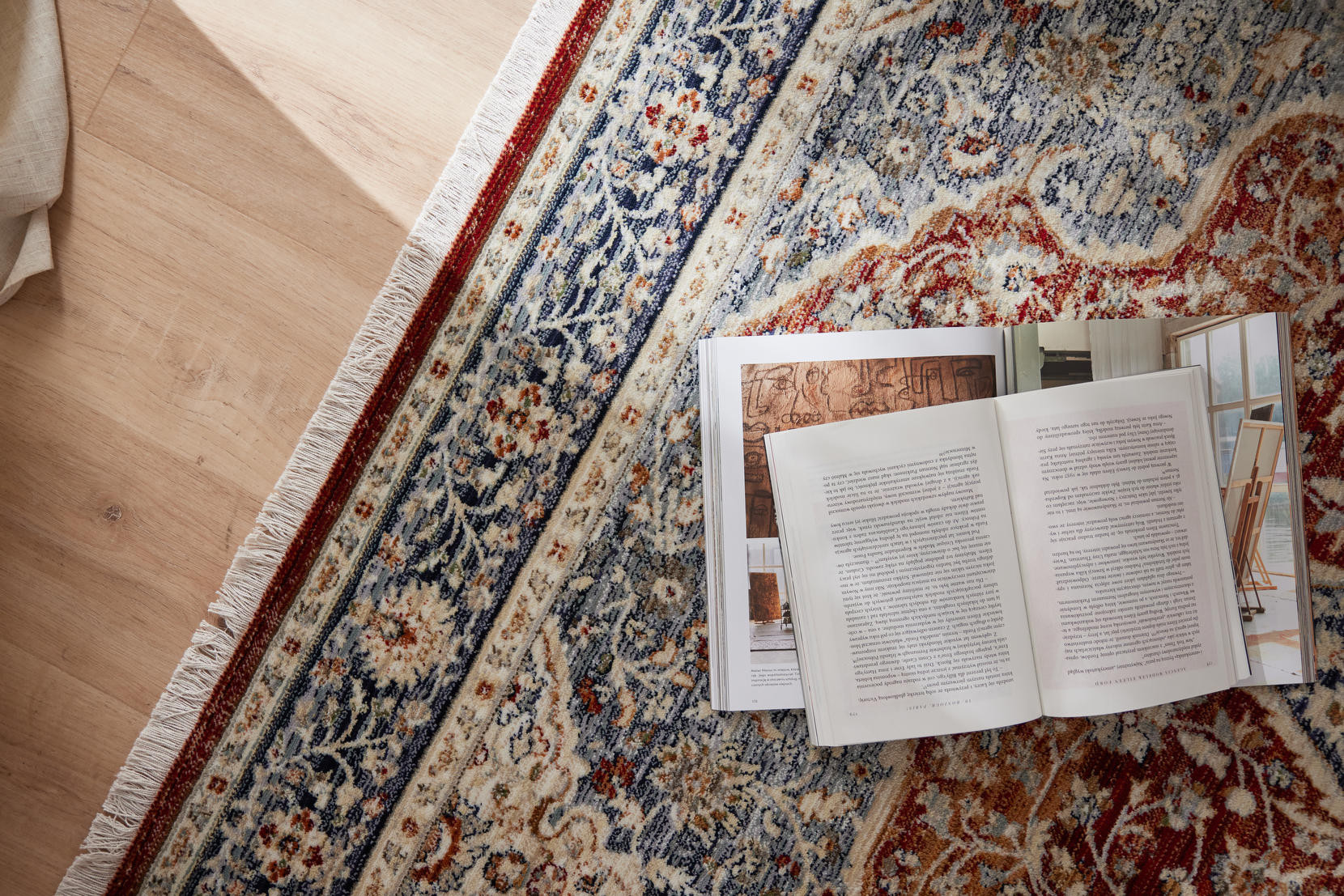 Koberec Basque Onati Rojo