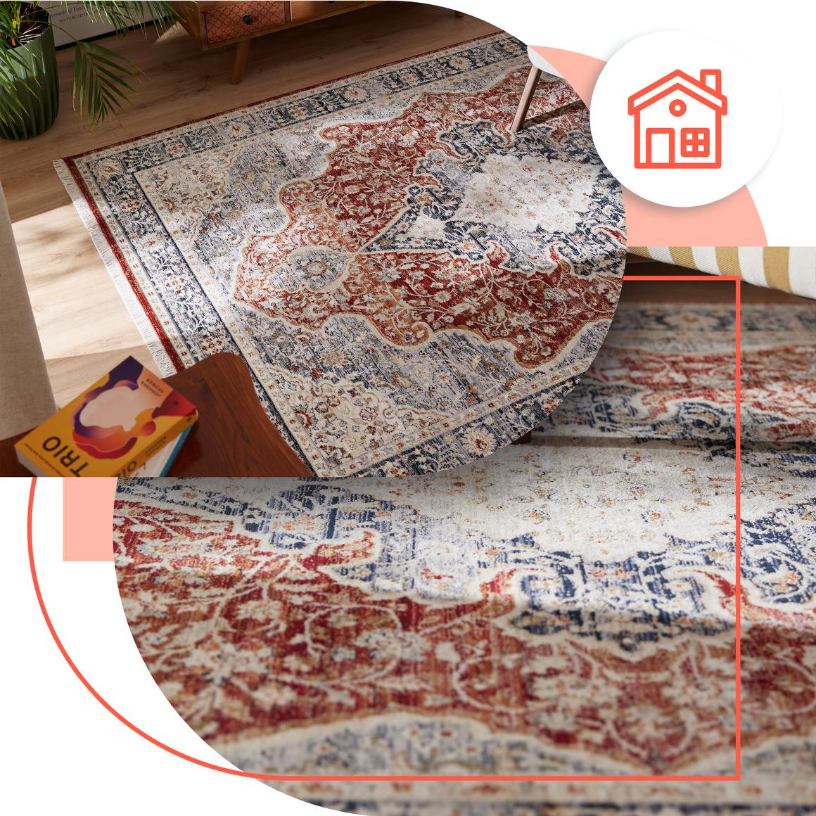 Koberec Basque Onati Rojo