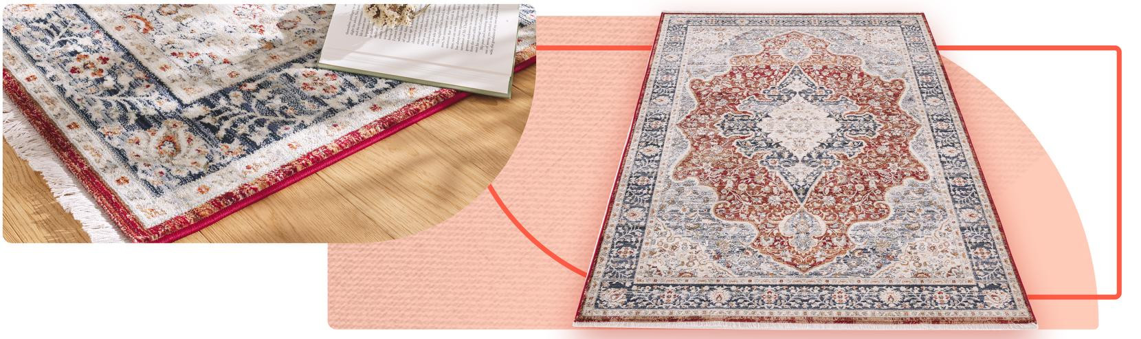 Koberec Basque Onati Rojo