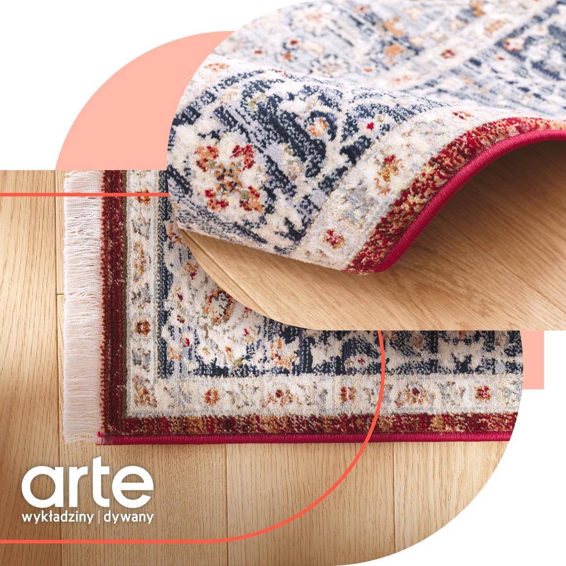 Koberec Basque Onati Rojo