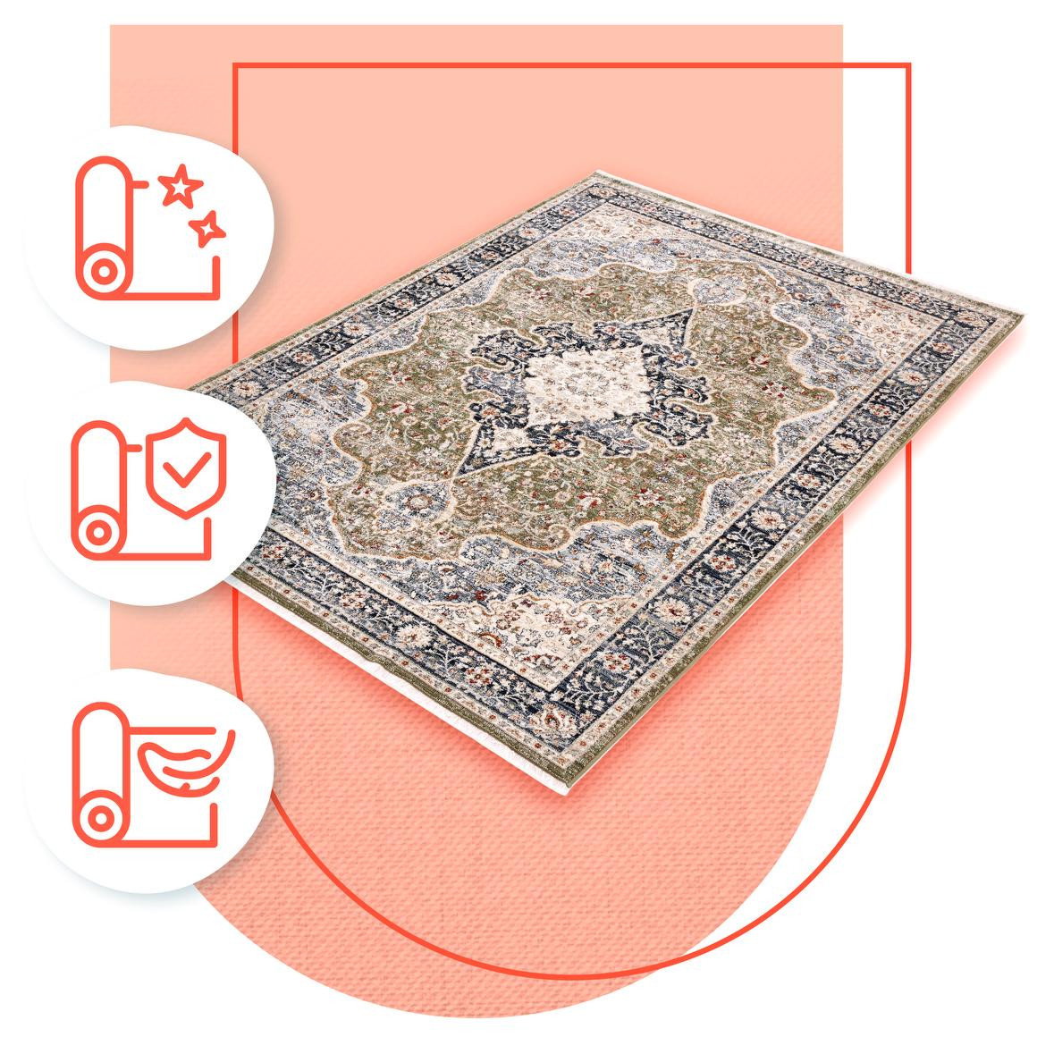 Koberec Basque Onati Verde