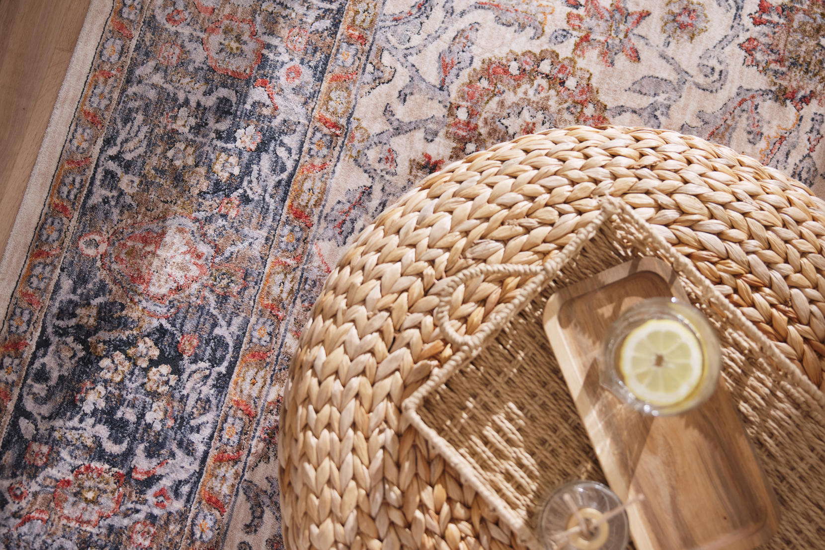 Koberec Bazylea Cerulean