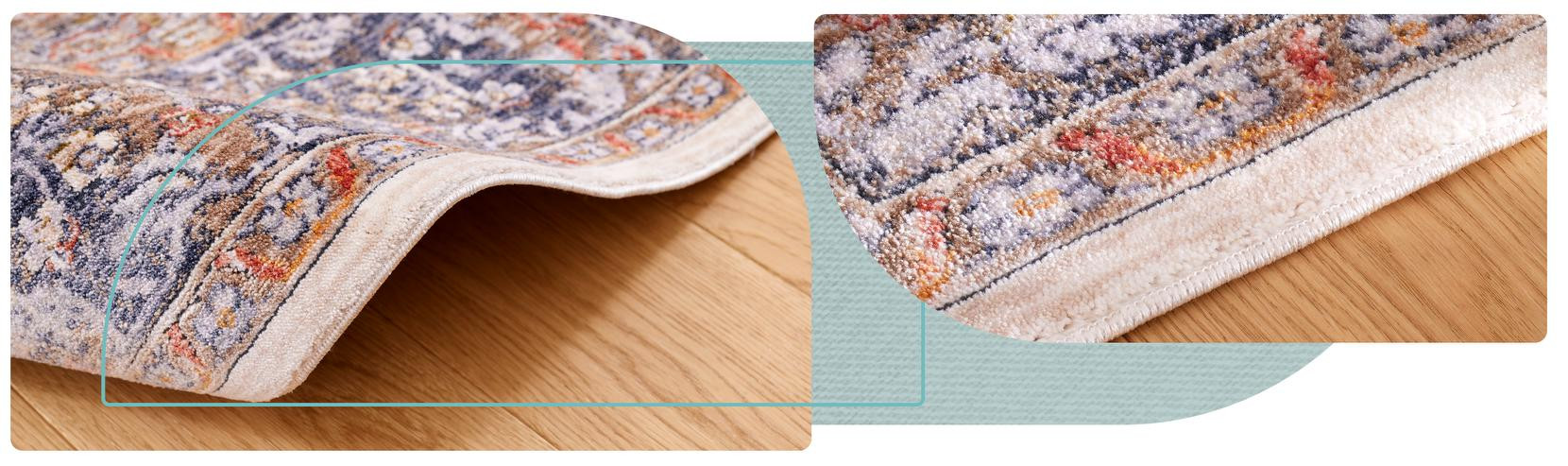 Koberec Bazylea Cerulean