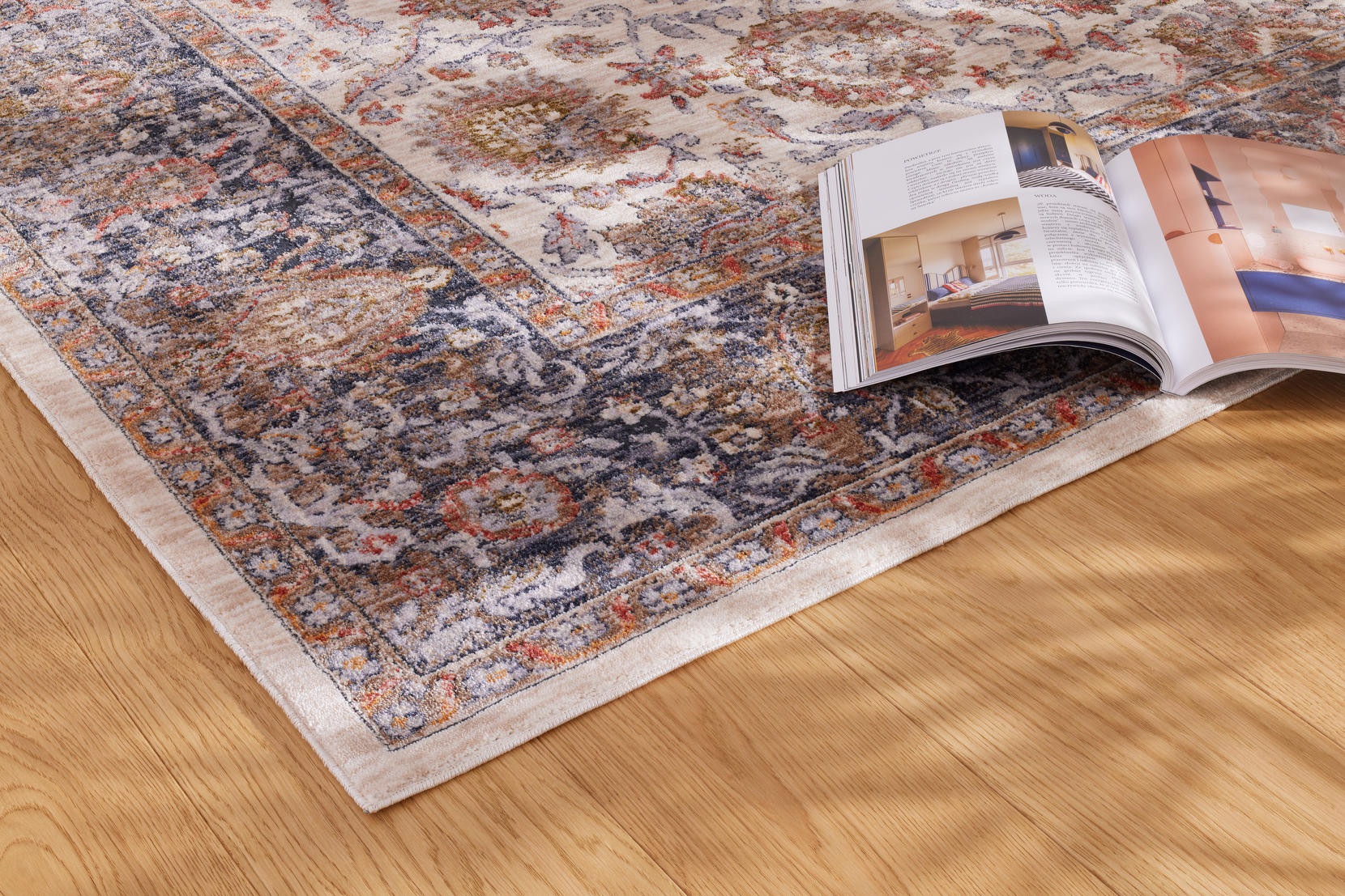 Koberec Bazylea Cerulean