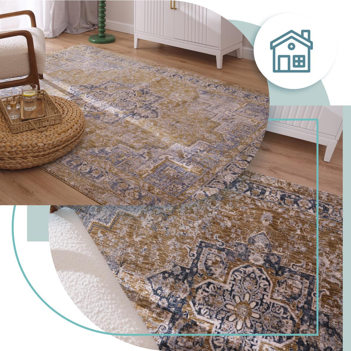 Koberec Bazylea Emerald