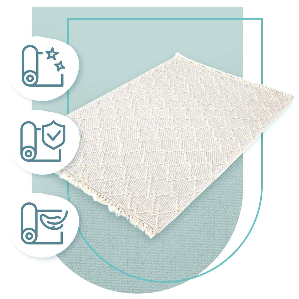 Koberec Arte Cicero Ivory Aqua