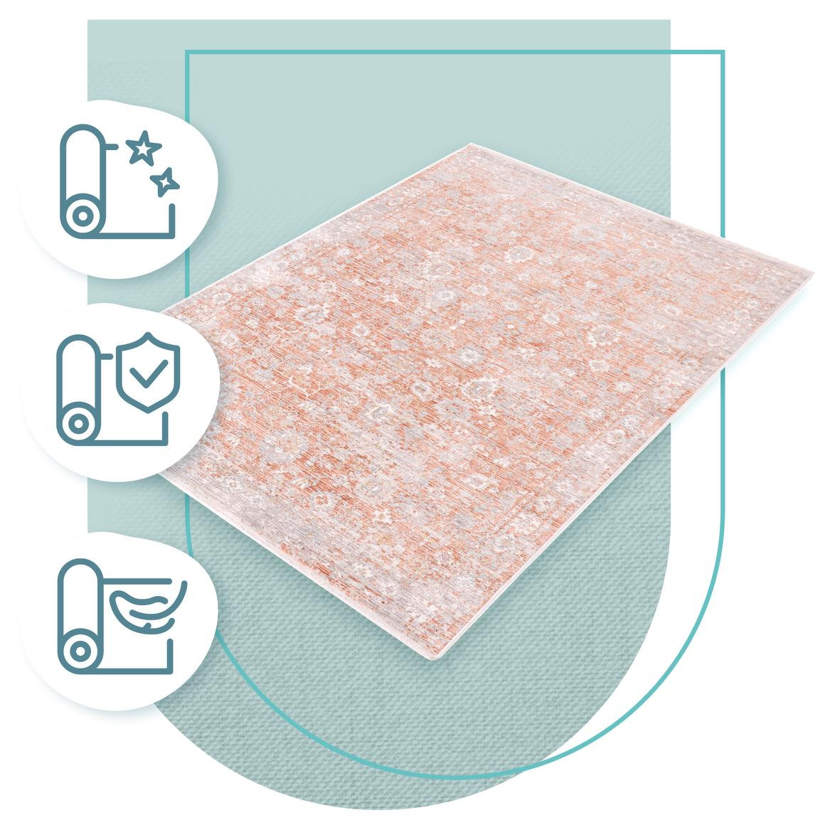 Koberec Eternity Spinel červený