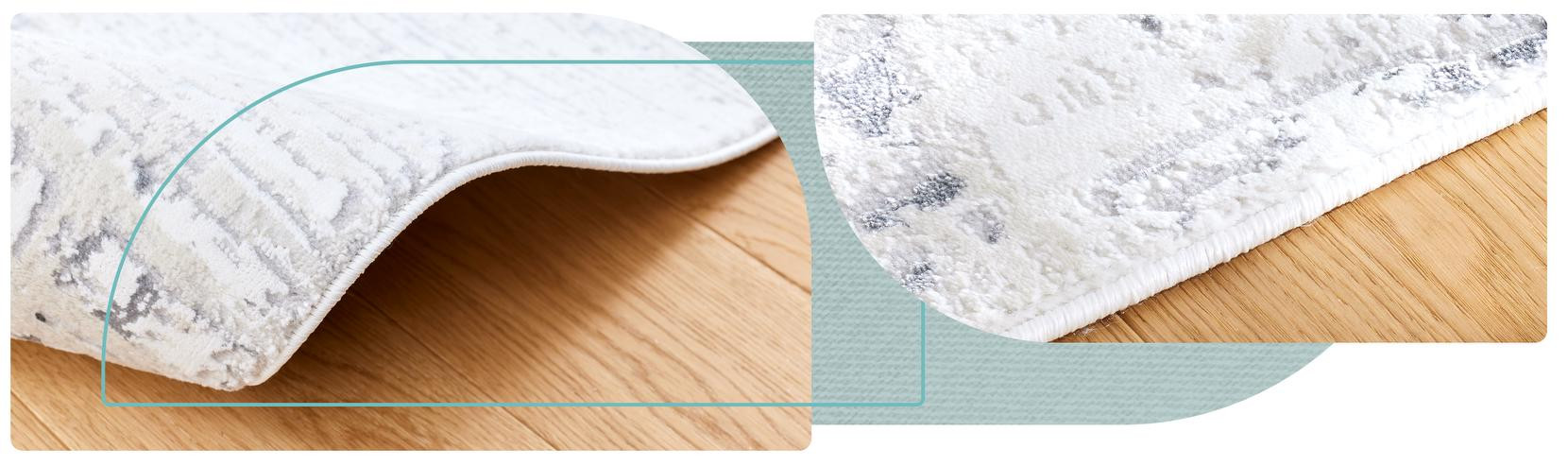 Koberec Luna Abrasion šedý