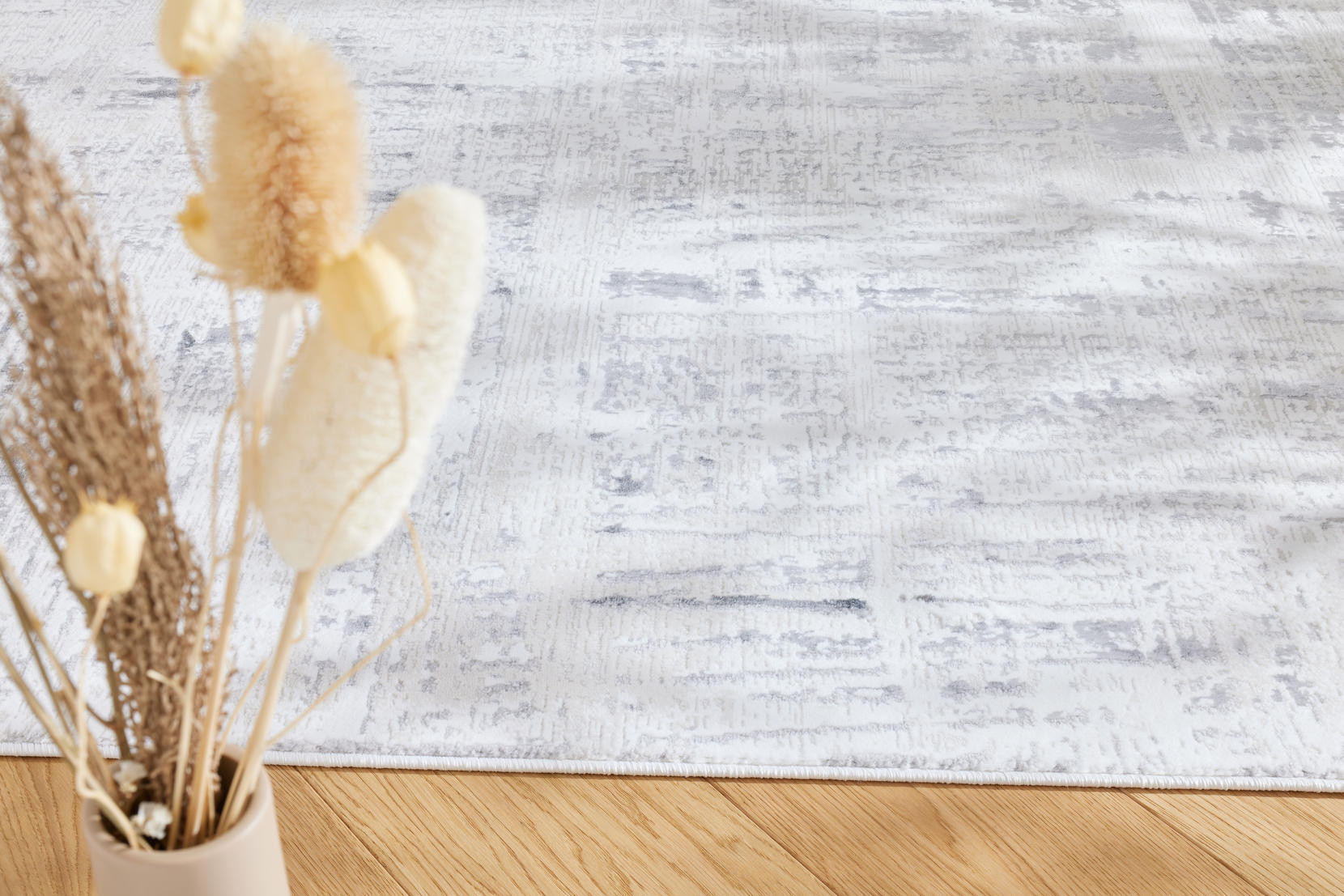 Koberec Luna Abrasion šedý