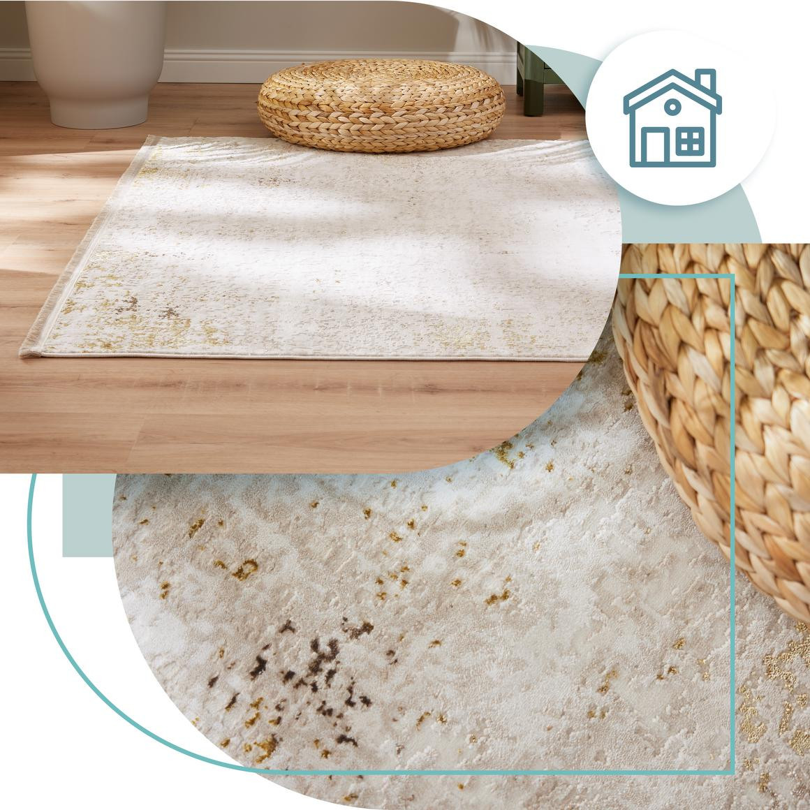 Koberec Luna Nebbia Beige