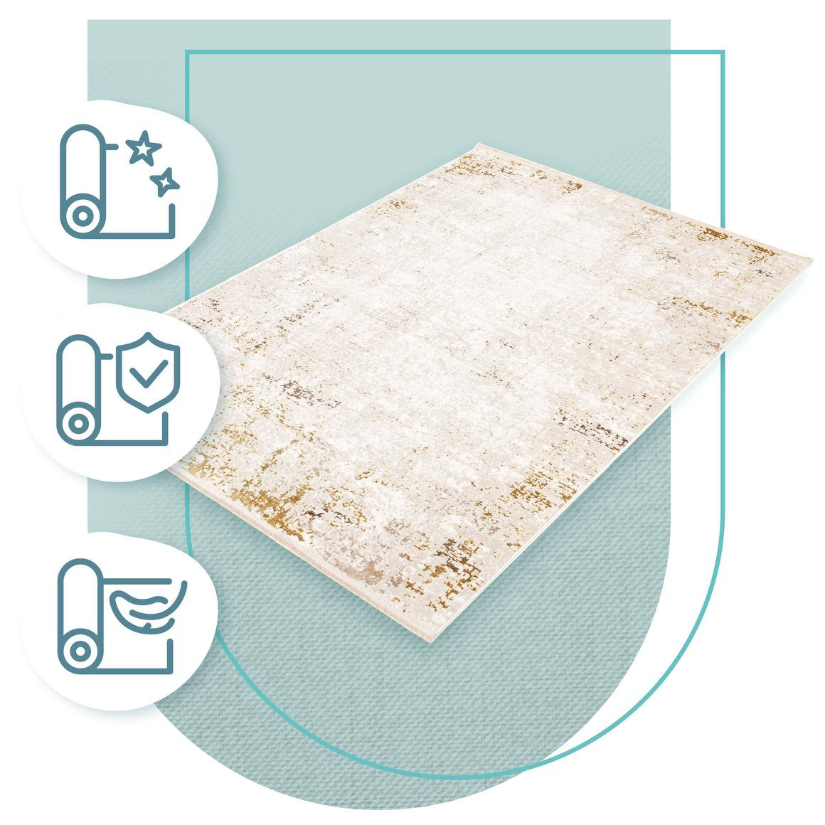 Koberec Luna Nebbia Beige