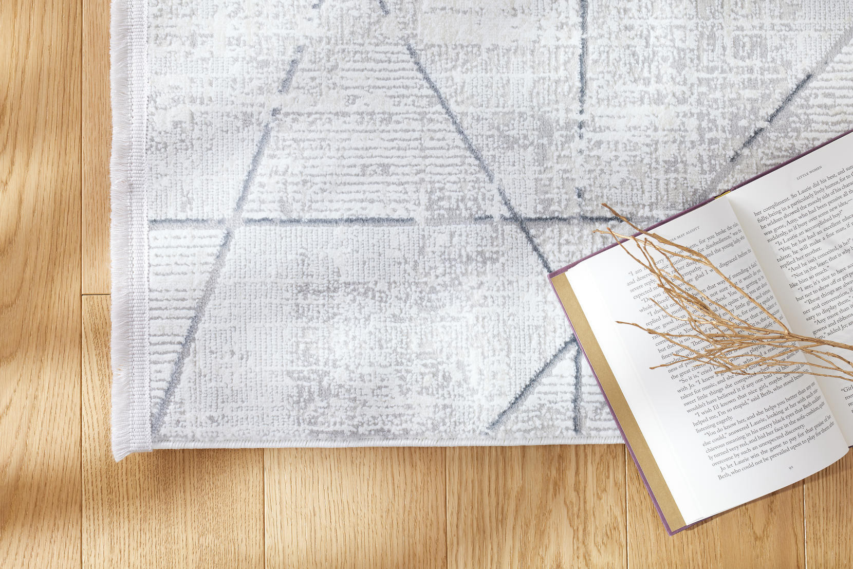 Koberec Luna Net šedý