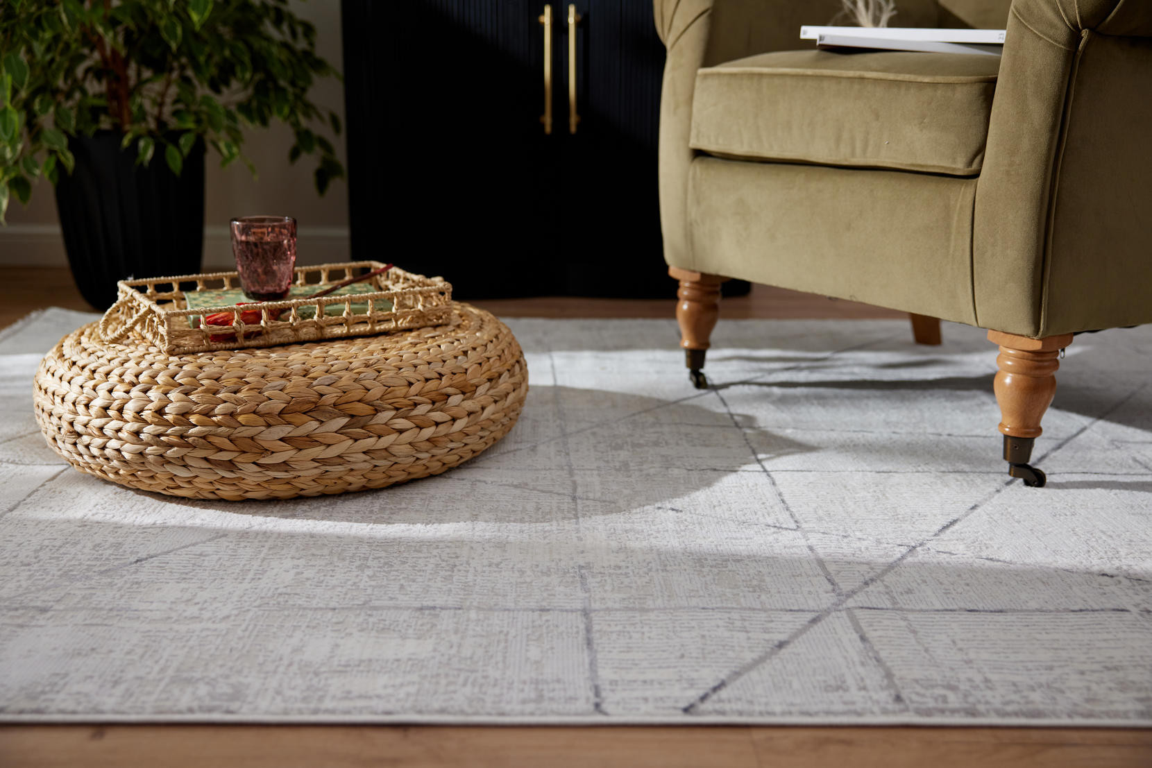 Koberec Luna Net šedý