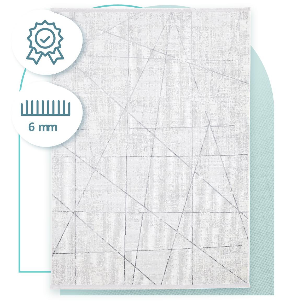 Koberec Luna Net šedý