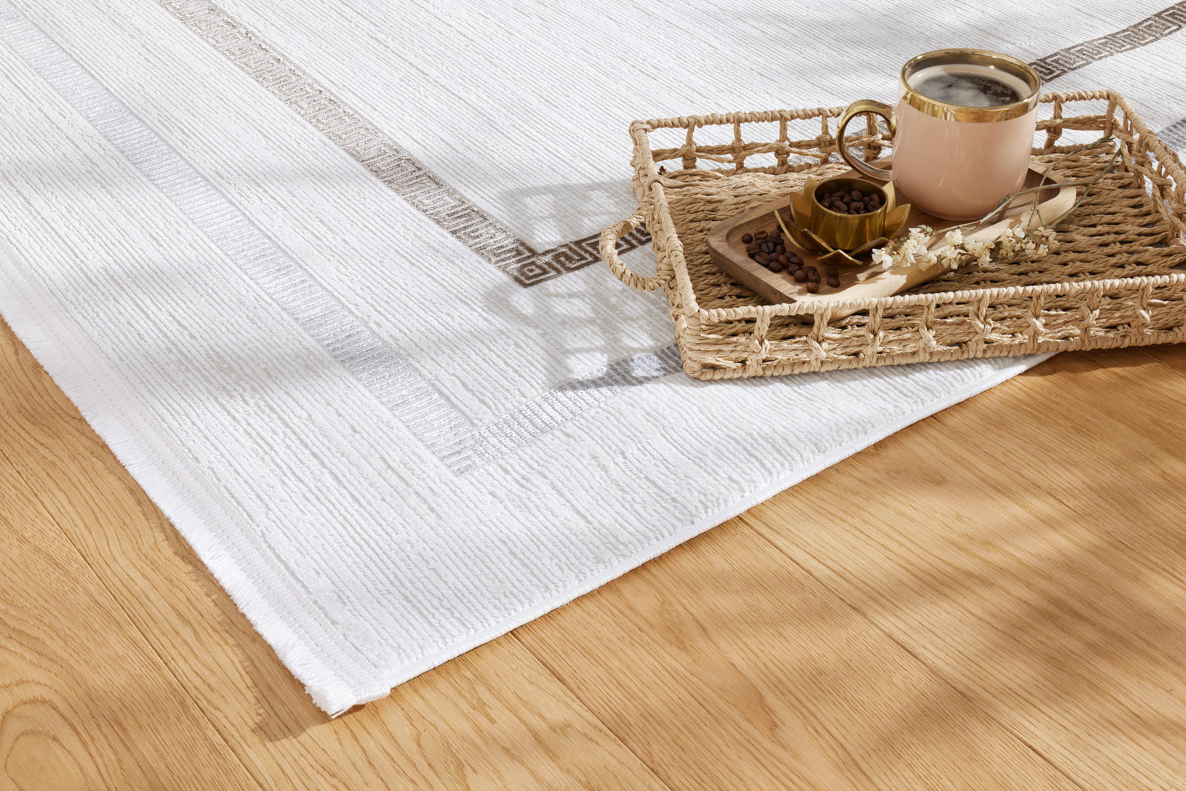 Koberec Luna Quadro Cream