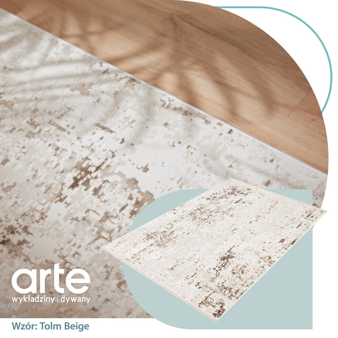 Koberec Luna Tolm Beige