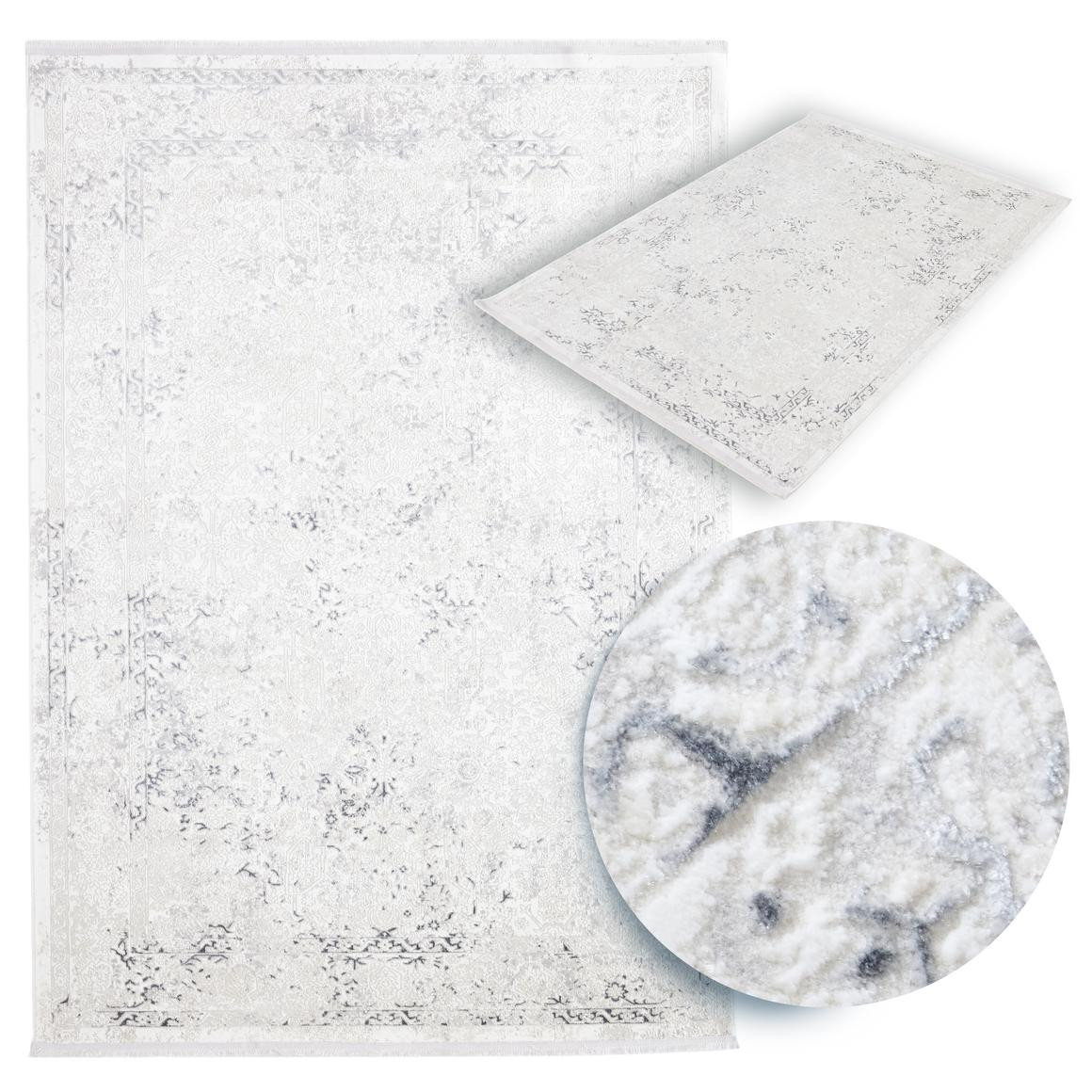 Koberec Luna Vintage šedý