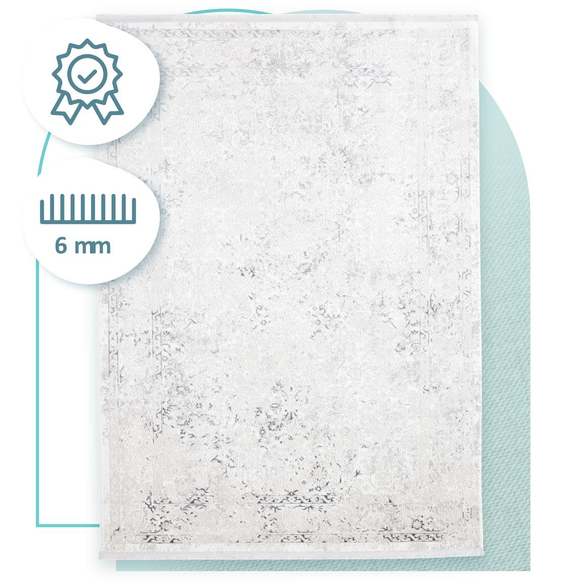 Koberec Luna Vintage šedý